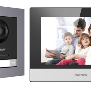 Kit video portero IP / Frente de calle + Pantalla 7" + Switch PoE 4ch.