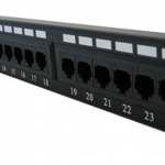 Patch panel 24 puertos Cat. 5e